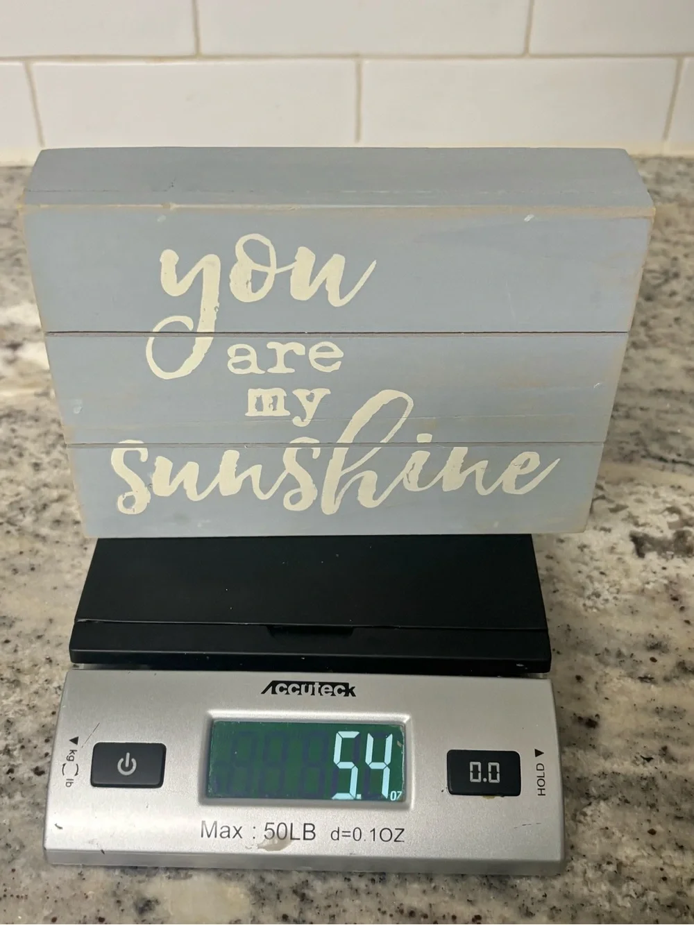 🎒BTS SALE📚 Collins You Are My Sunshine Wood Box Sign Gray Farmhouse Decor